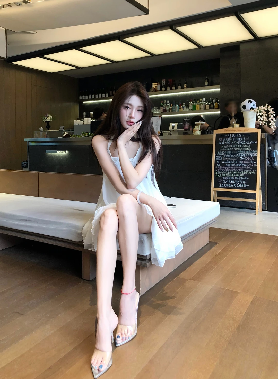 清冷感白月光穿搭～