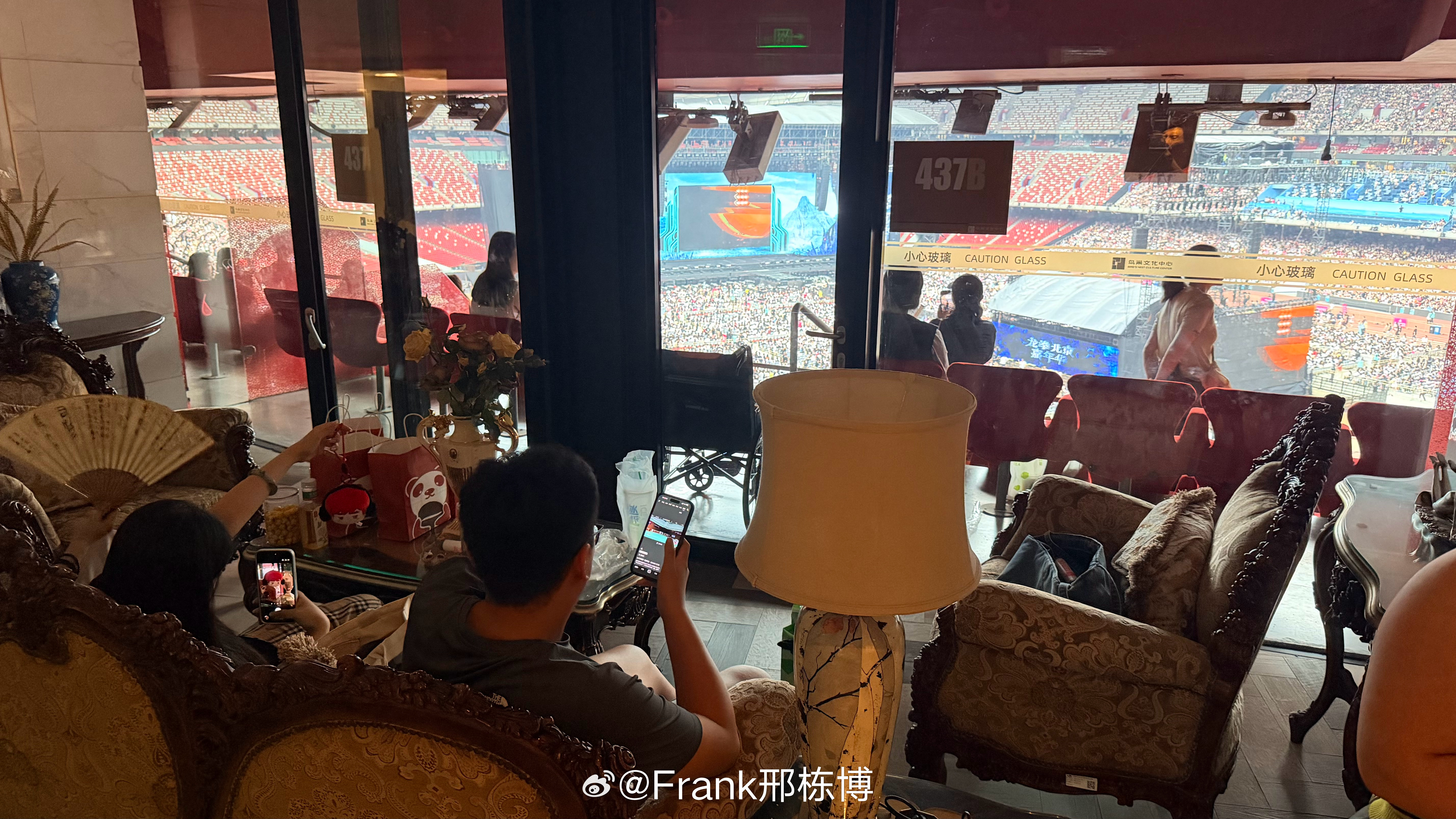 感谢帅弟弟和赛姐姐的包厢票！周杰伦演唱会 北京·鸟巢(国家体育场)
