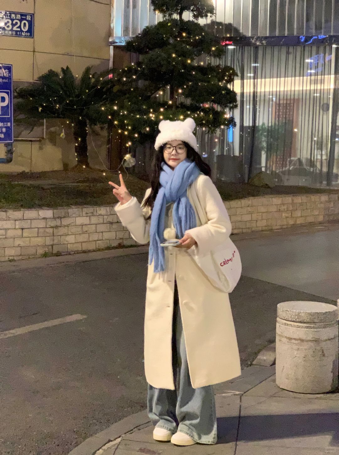 ❄️冬天的第一件白色大衣！好好看！🔒住！！