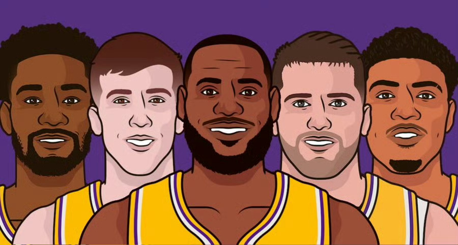 詹姆斯复出，湖人完全体来了，本来成绩就不错，这下要起飞了 