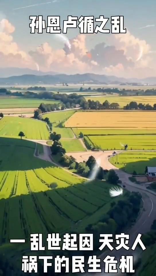 孙恩卢循之乱。
大家好，我是一名历史小博主。今天带大家穿越回东晋时期，聊聊那场震