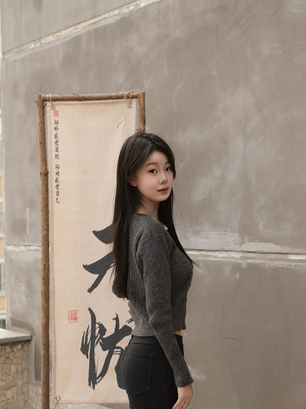 你可以永远相信中式美学｜今日份ootd 宝们喜欢嘛💕随意在中式背景下面拍的几张