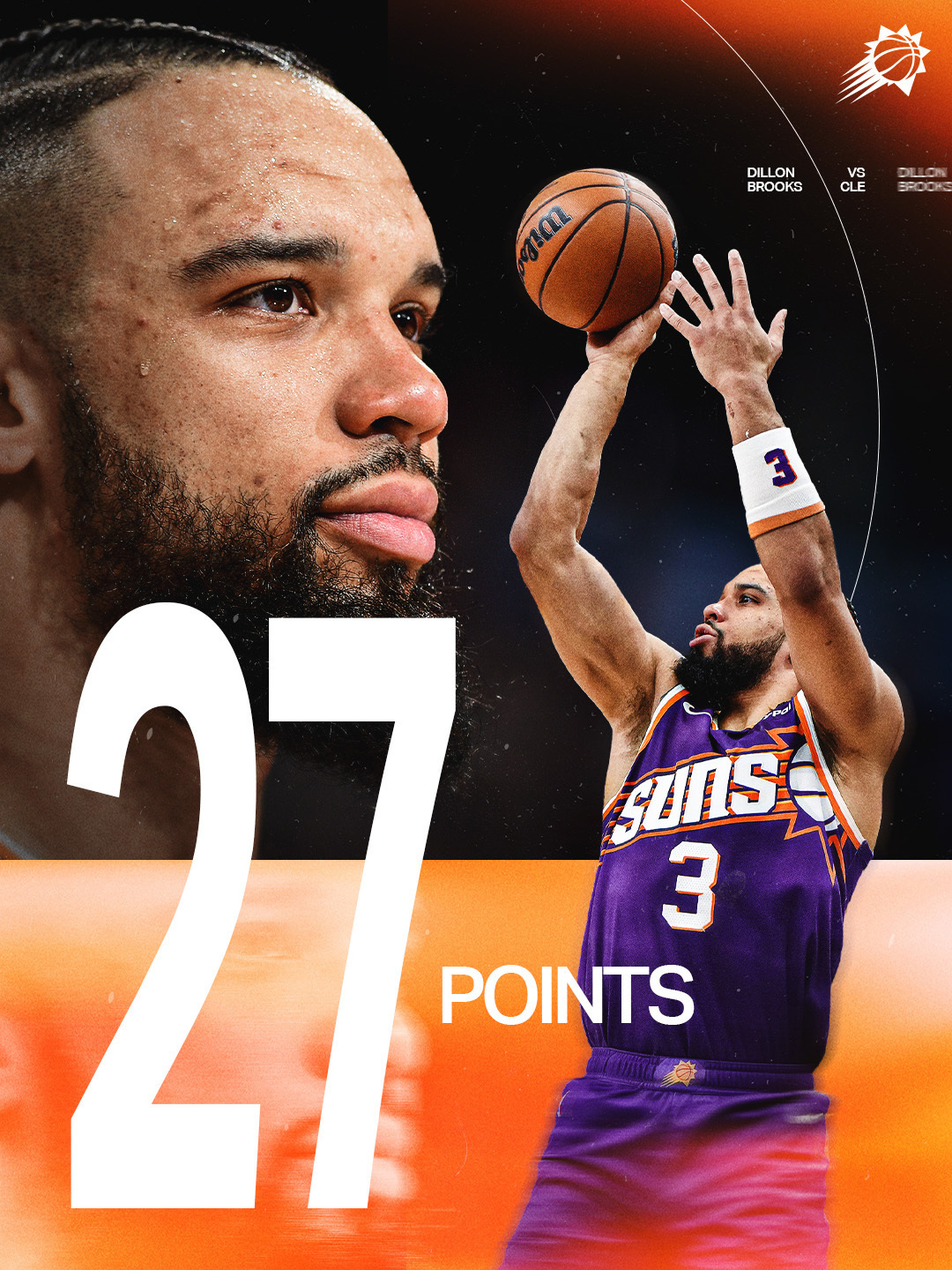 昨日砍下40分❗️今天又拿到27分❓菲尼克斯太阳 ｜旭日东升 ｜太阳战胜骑士