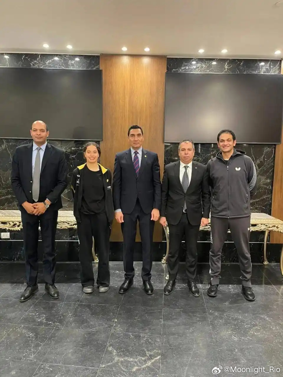 埃及青年与体育部长专门接见汉娜·高达，对其优异表现予以正式表彰，埃及乒乓球联合会