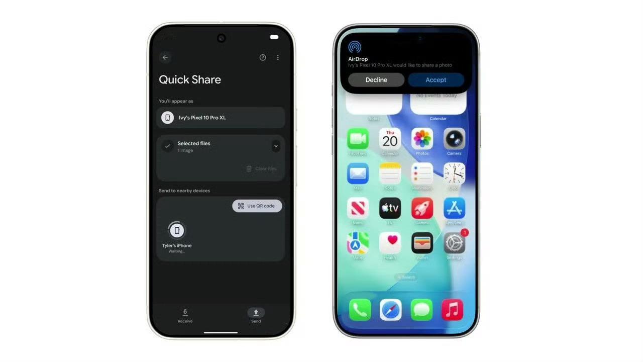 【Google 让 Android 和 iPhone 之间的文件共享功能变得更简