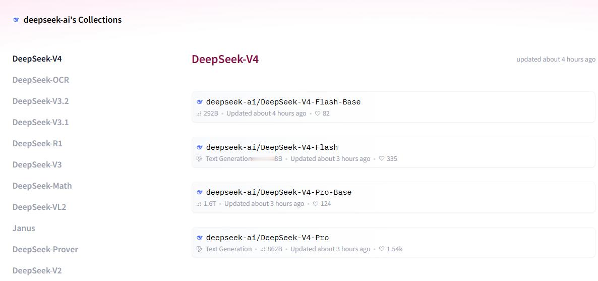 DeepSeek v4 百万上下文  DeepSeek V4预览版正式发布并开源