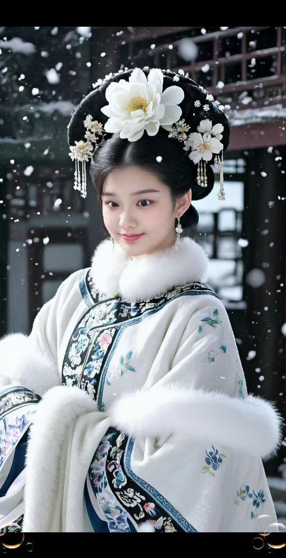 AI雅韵雪境写真