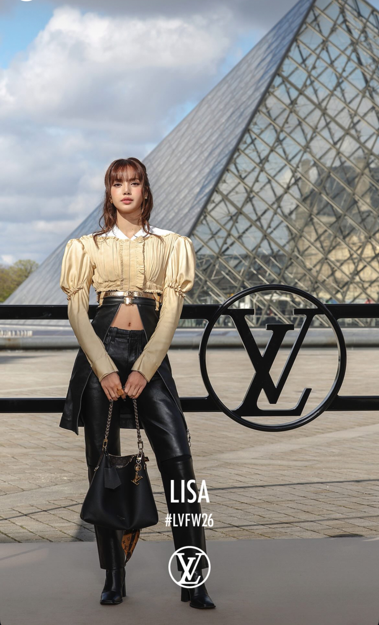 Louis Vuitton 2026秋冬大秀嘉宾星光✨Lisa 、Zendaya