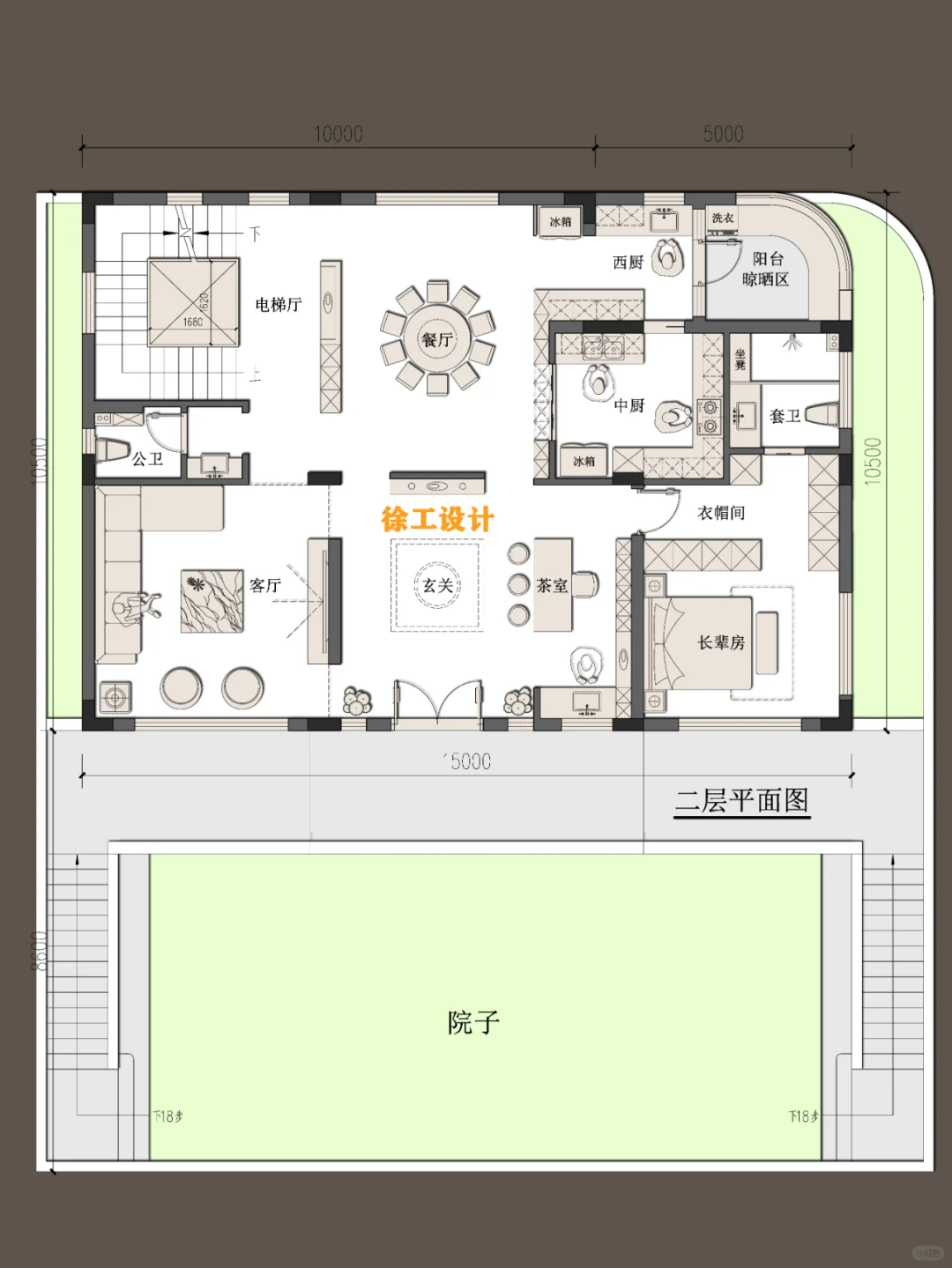 这个布局适合你吗？别墅自建房平面图