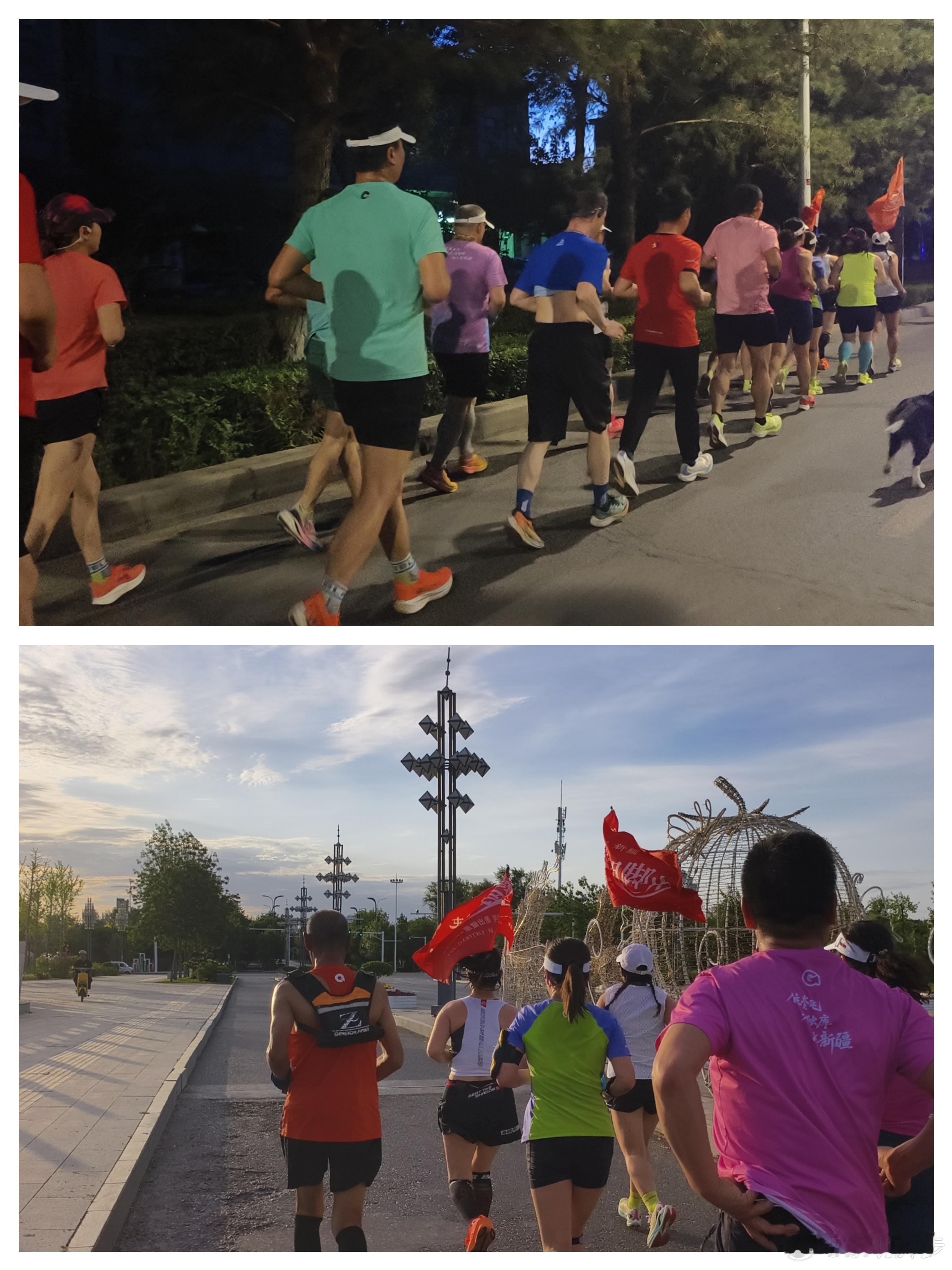 新疆奎屯黎明脚步总队拉练分享:奔跑，是见呼吸，见觉知，是一遍遍推翻和重建自己，燃