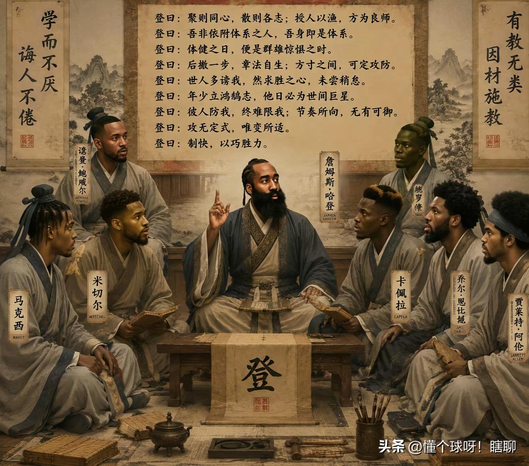 哈登都是奔着大腿去的，为何最终自己却成了大腿？然后不管球队有多么大牌的巨星，哈登