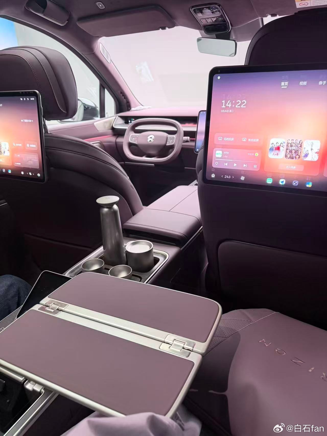 蔚来ES9地平线版本的内饰和ET9区别不大同样好看和高级！如何？你们觉得 