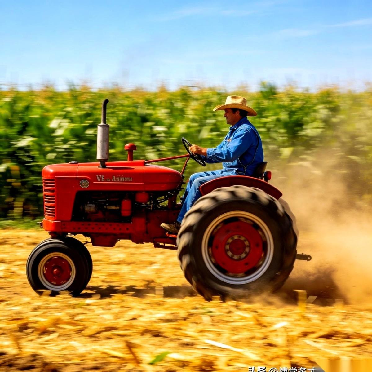 一个五大三粗的美国哥们，当过兵的那种，硬汉。
有次喝酒，他突然问我，你们中国的农
