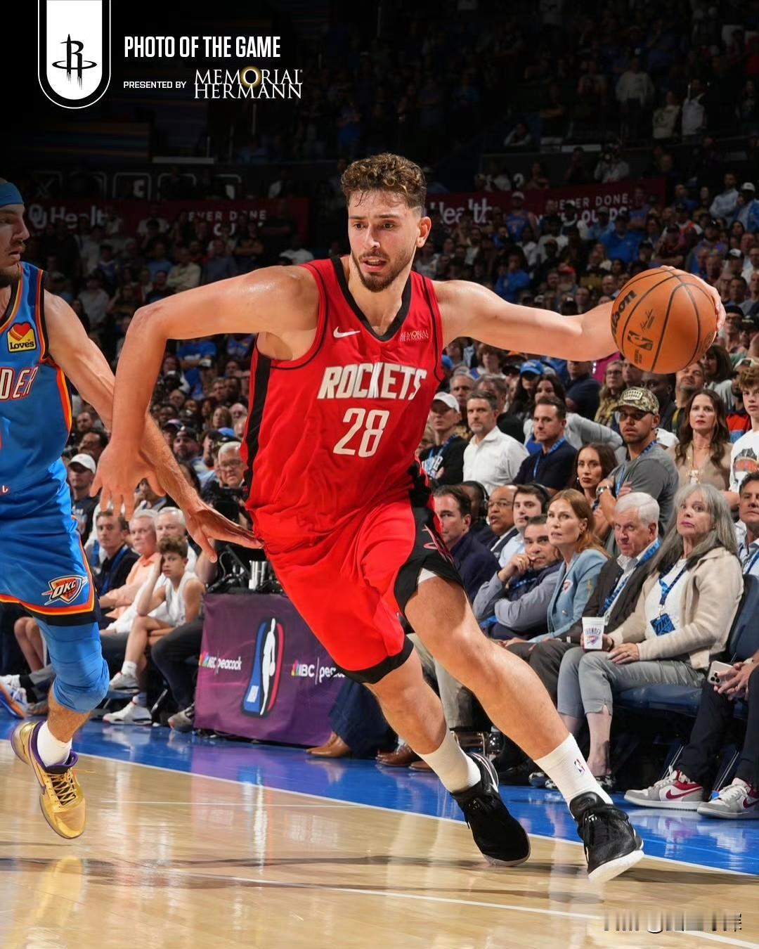 申京超进化！揭幕战交出MVP表现！

今日NBA揭幕战 休斯顿火箭与俄克拉荷马雷