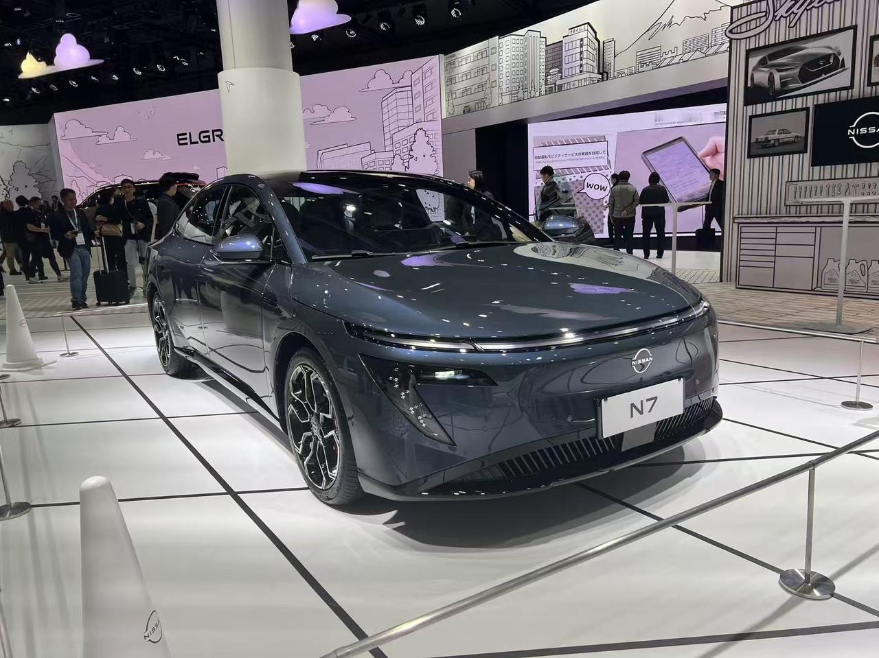 中国特供车杀到2025东京车展 ？日产N7来叫板日系本土选手了

东风日产N7这