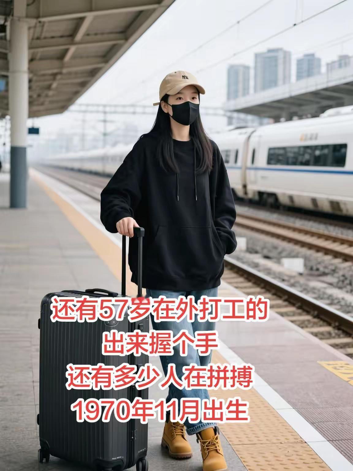 还有57岁在外拼搏的吗？70年的狗。AI冷调旅行随拍