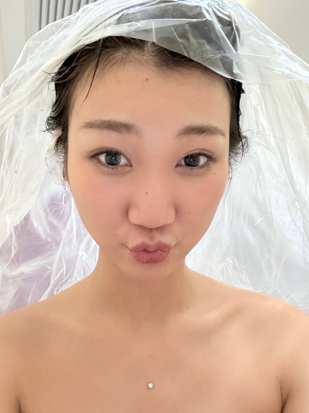 像婚纱 乌黑发get ​​​