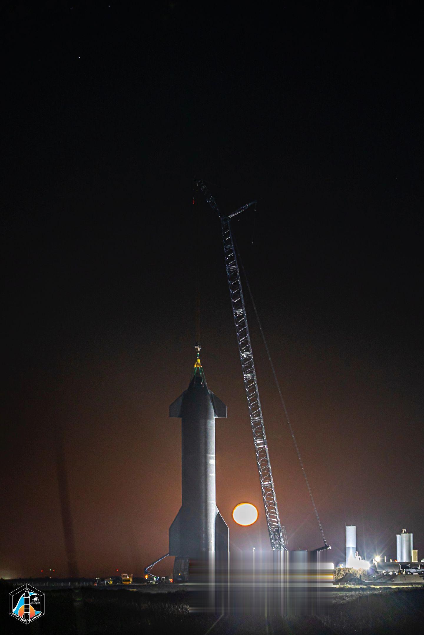 SpaceX星舰基地。关注星舰第七次发射测试