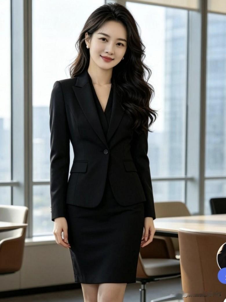 她眉梢弯着浅淡的笑意，眼里盛着揉碎的星光，无需堆砌繁复妆容，站在那儿就像春末刚拂