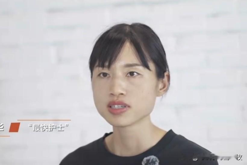 “最快女护士”张水华对职业和马拉松的回复。
张水华回应道：“我没有考虑过全职去跑