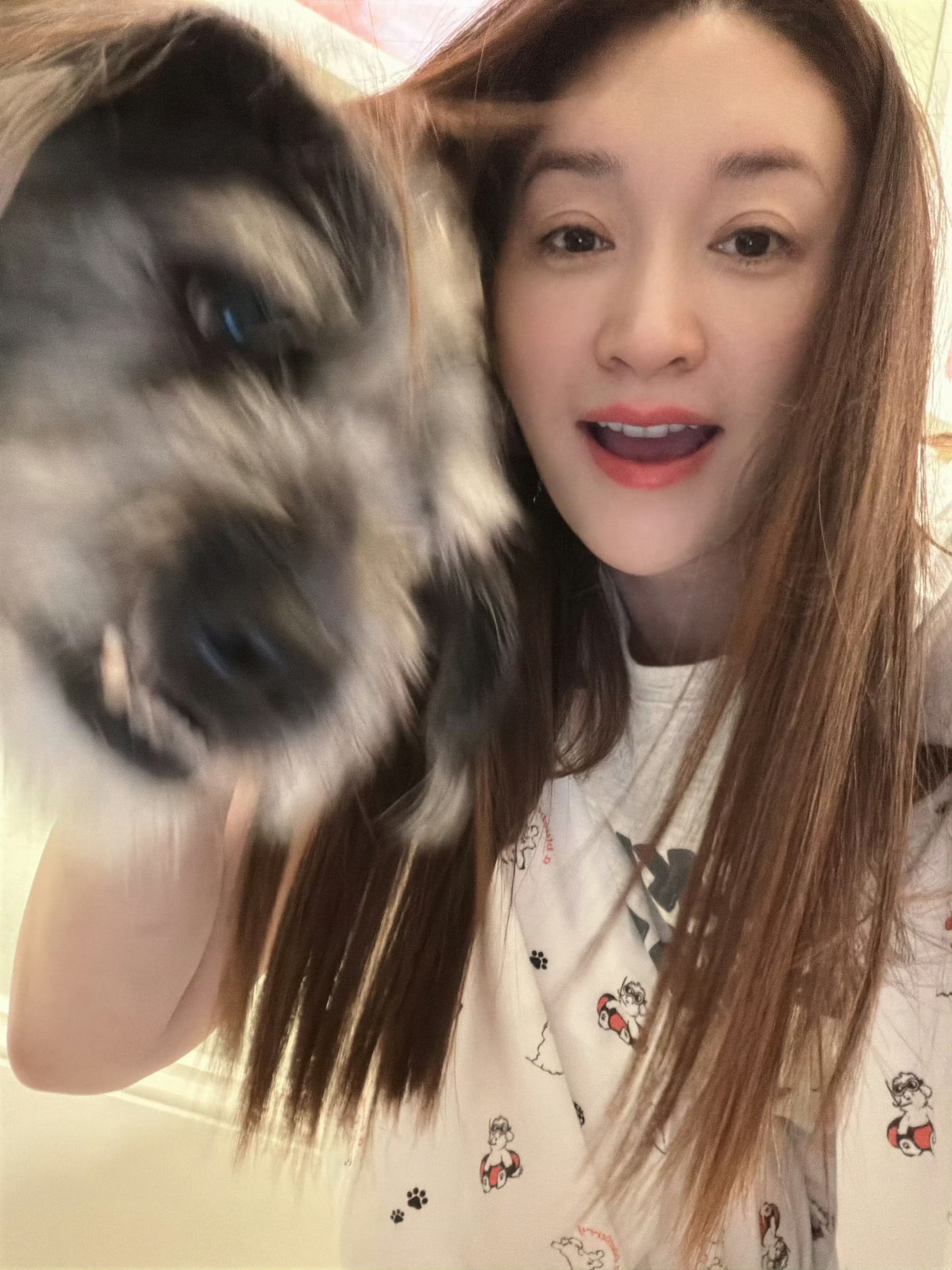 李小冉的狗是在横店捡的李小冉和小狗九月的相遇充满缘分，在横店咖啡馆偶然遇见，就此
