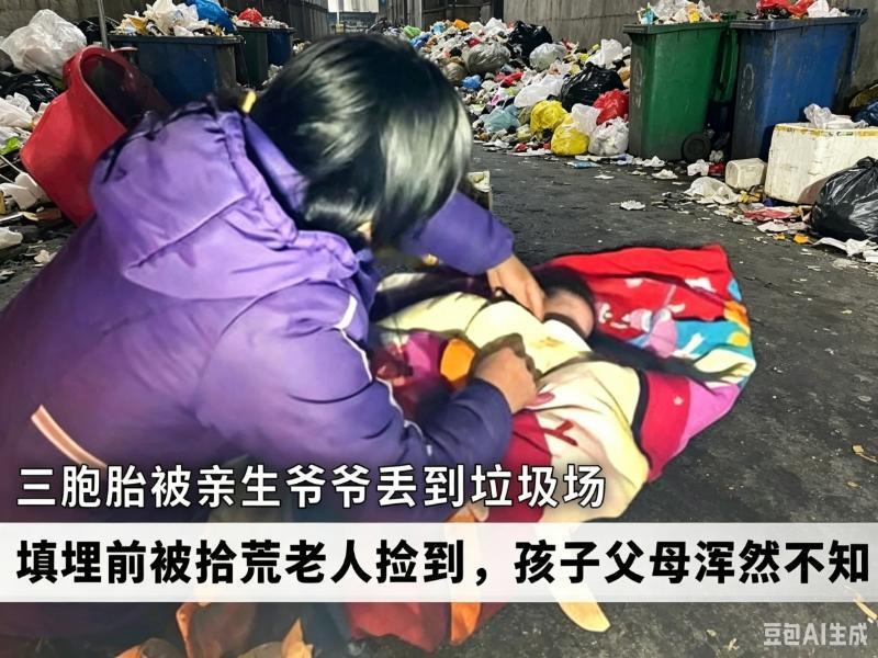 16年前，从垃圾堆里捡出的三胞胎，后来怎么样了？

2010年11月4日清晨，江