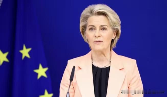 制裁！！连拖拉机也没能幸免，包括能源，金融服务，贸易领域——欧盟委员会主席冯德莱