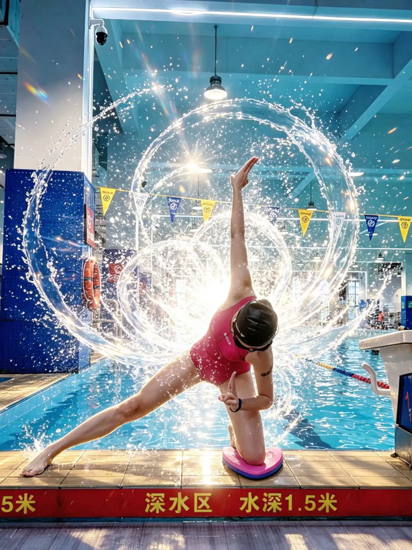 全力备战奥运🏊‍♀️。