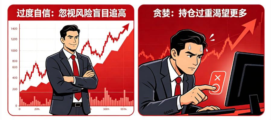 在股市，牛市最大的风险其实是过度自信和贪婪！

就像2007年和2015年的牛市