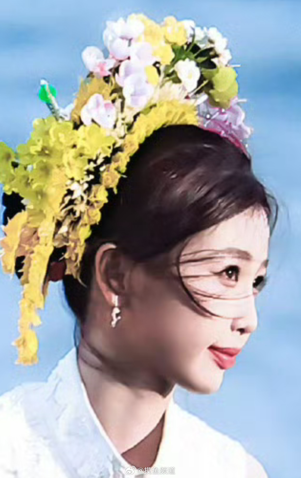 绝美侧脸谁接 虞书欣再见了花花今晚我就要远航 ​​​