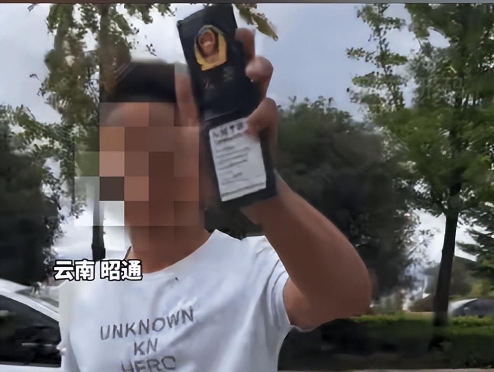 红皮 “警察证” 往眼前一怼，“你危害公共安全！” 陈某蓓在公路被别停时，差点信