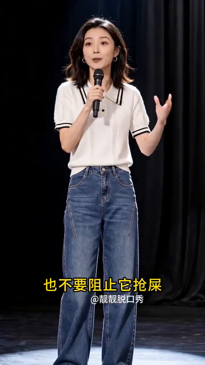 靓靓脱口秀。
你遇到猪千万不要跟它谈理想，因为它关心的是饲料。遇到狗也不要阻止它