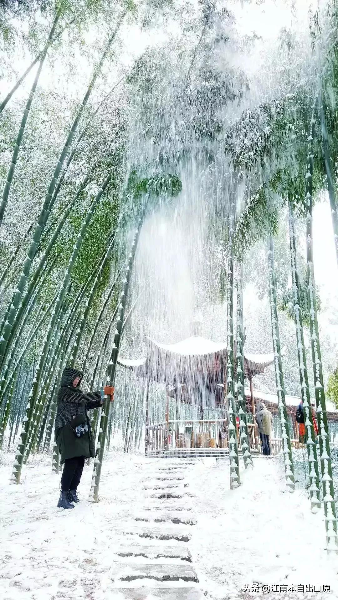 宜兴市是江苏正儿八经的雪窝！也是江南地区最大，最美雪窝！  宜兴市山区挡住了南下