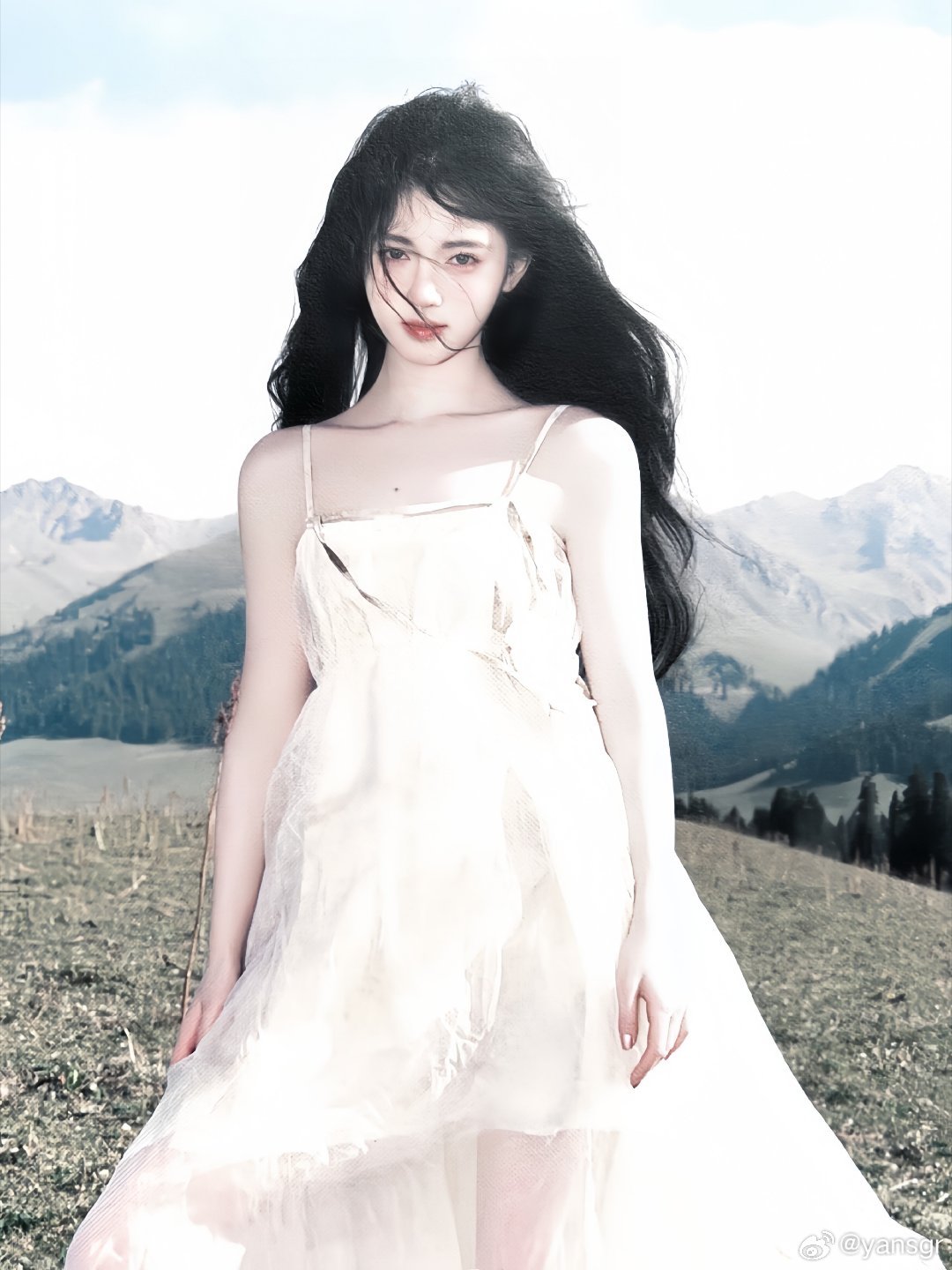 鞠婧祎  jjy鞠婧祎花间令 jjy鞠婧祎杨采薇“在某个不知名的角落许你岁岁平安