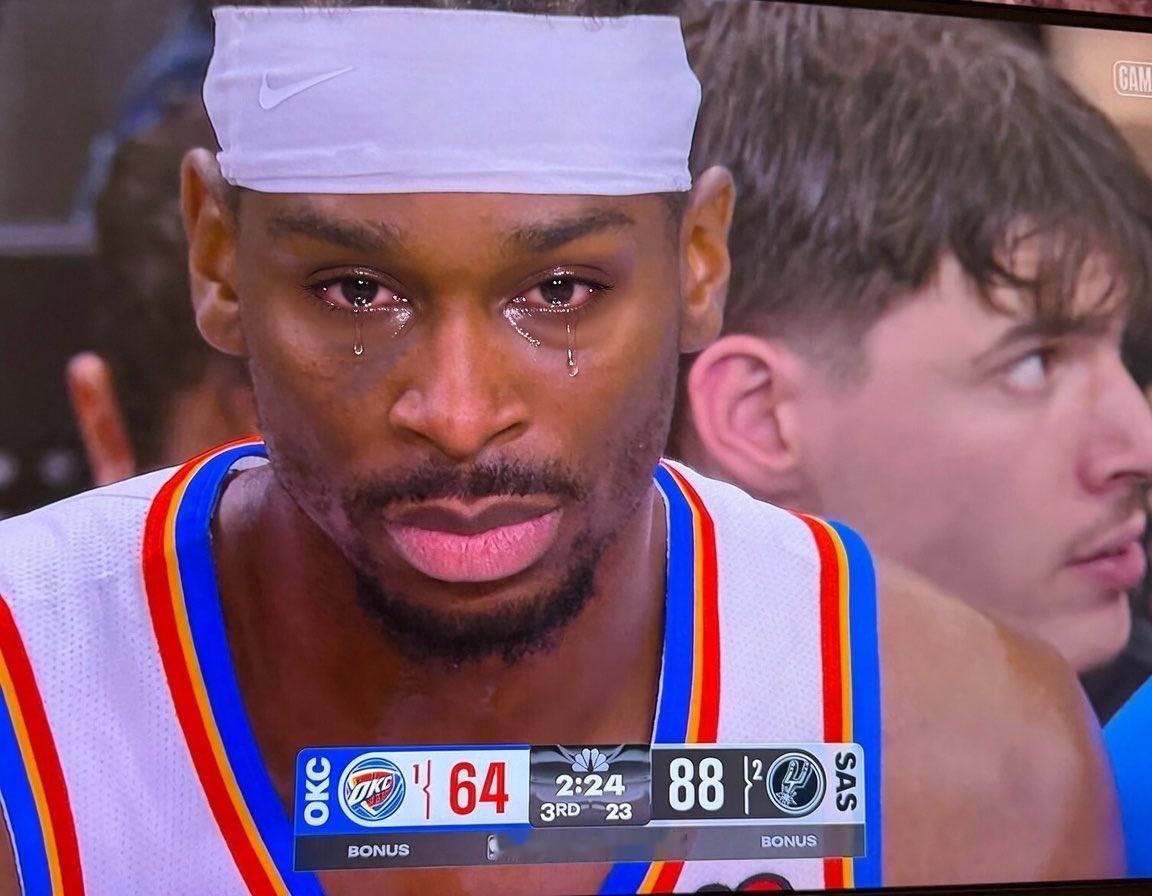 NBA 雷霆突然断电了……下半场出现7分钟得分荒，我们是不是可以提前预约抢七大战