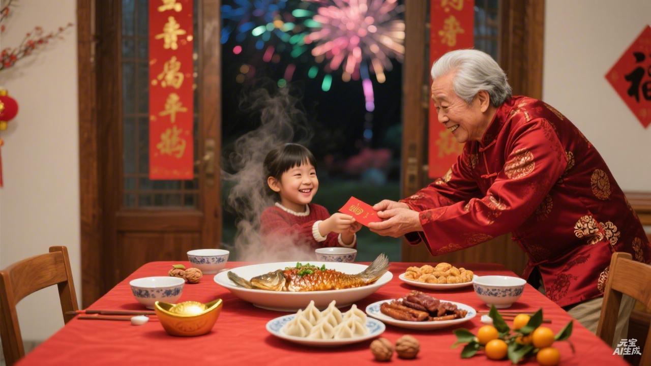 新年生活图鉴饺子红包
