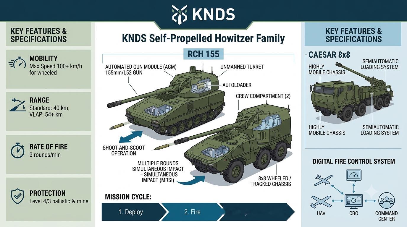军事ai新视野 在2天后的Eurosatory 2026防务展上，KNDS计划展