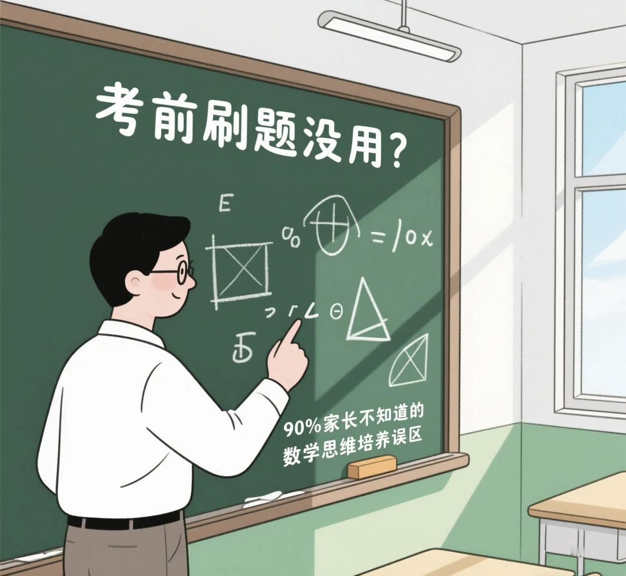 考前刷题有用吗？90%的家长不知道的数学思维培养误区?

1.期末和暑假临近，不
