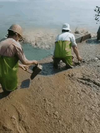 这是在填海造陆吗？