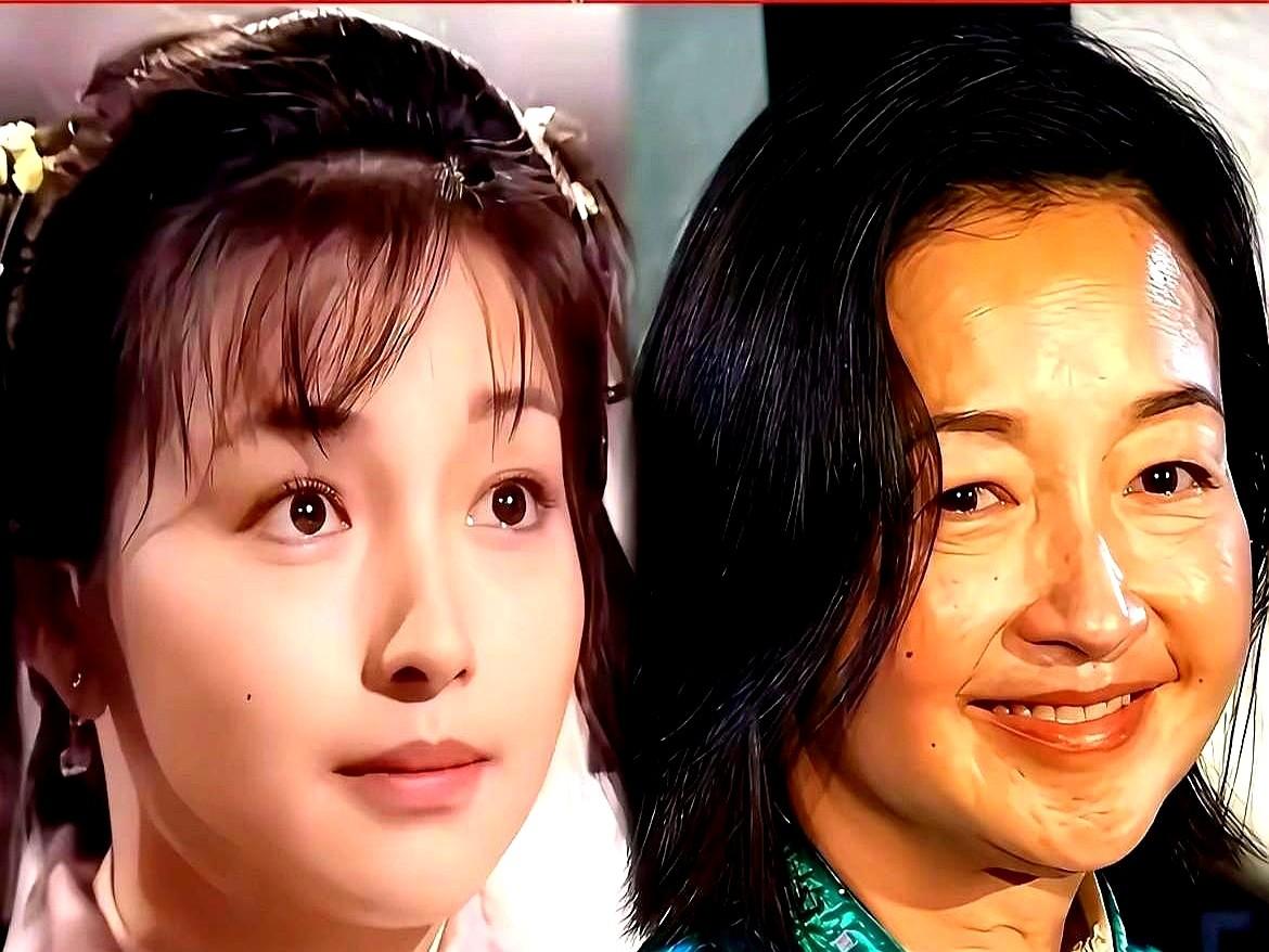 从230斤到200斤，45岁的于娜剪掉长发，站在镜子前，眼泪当场就下来了。

她
