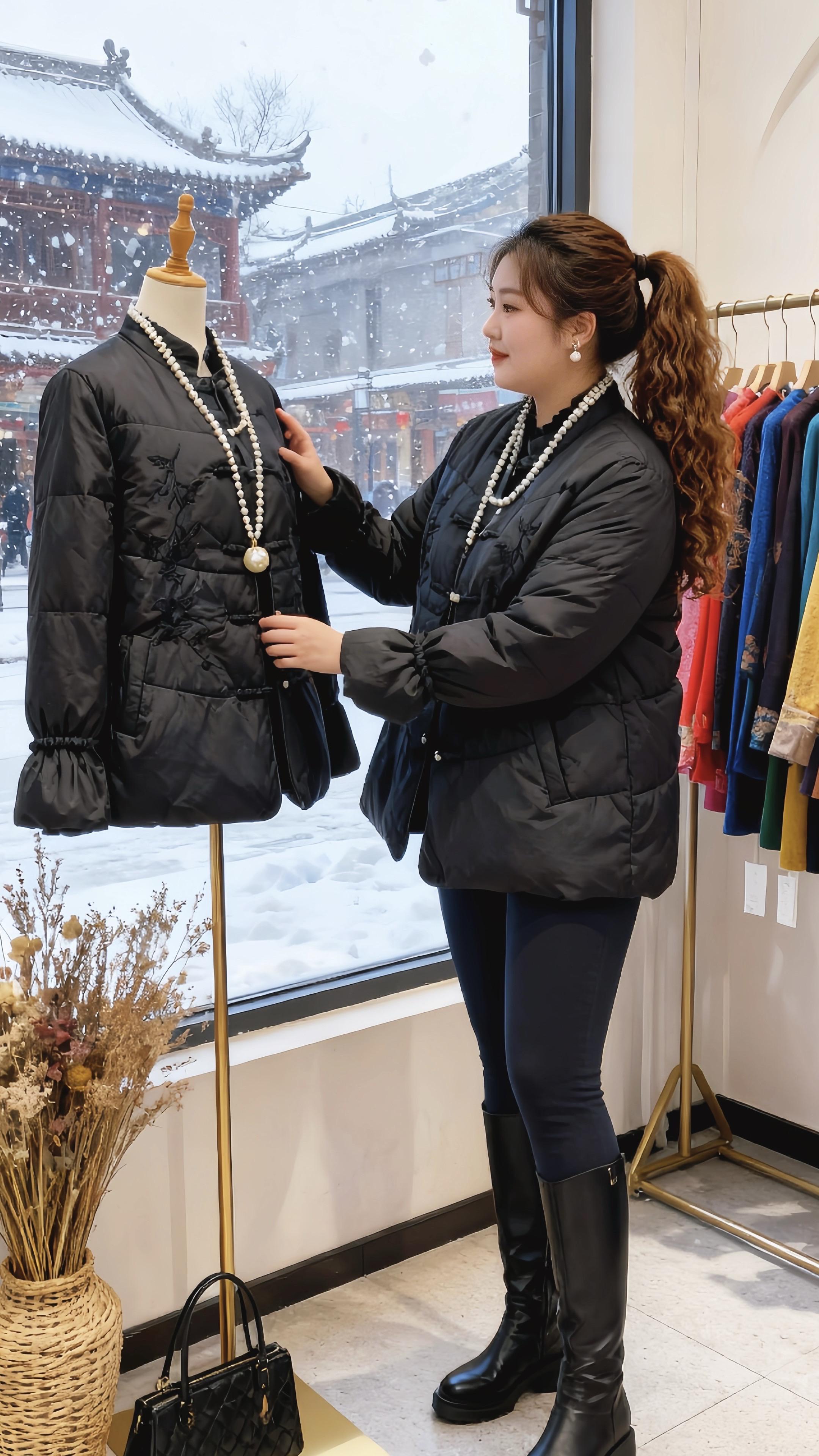 大码女装 穿搭搭配 穿搭穿搭 洋气穿搭