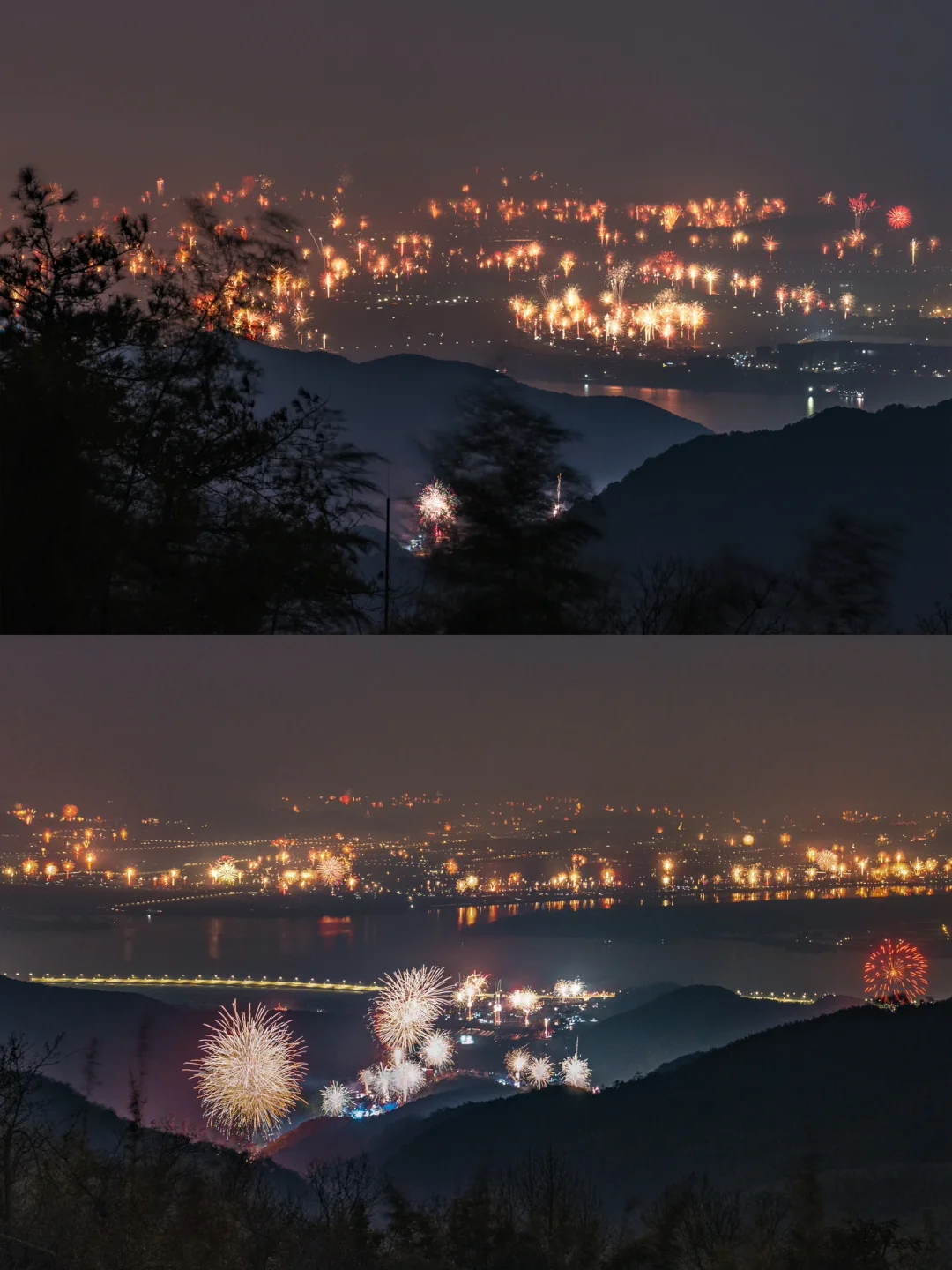 杭州除夕夜来这里🎆看全城烟花绽放❗❗❗