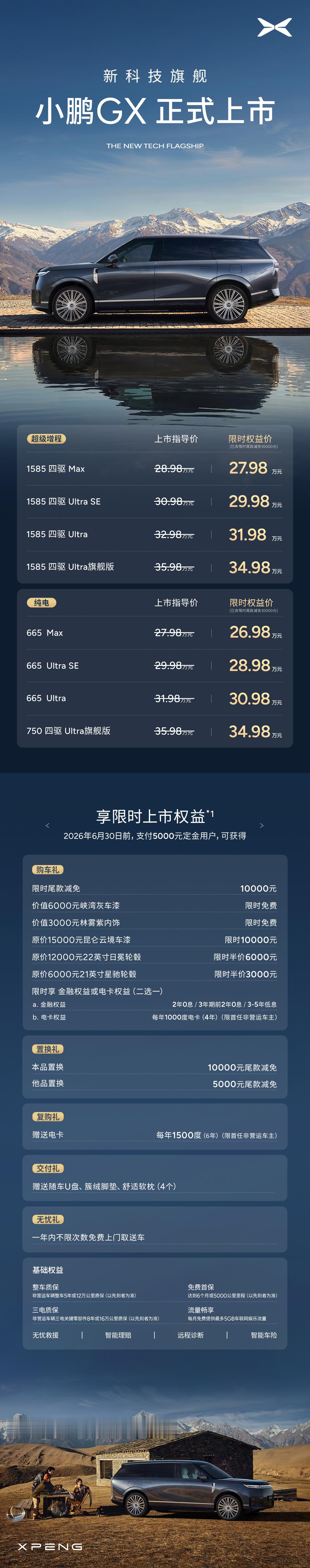 小鹏GX发布会 是真的有点东西啊兄弟们！30万级，直接把很多50万级大六座SUV
