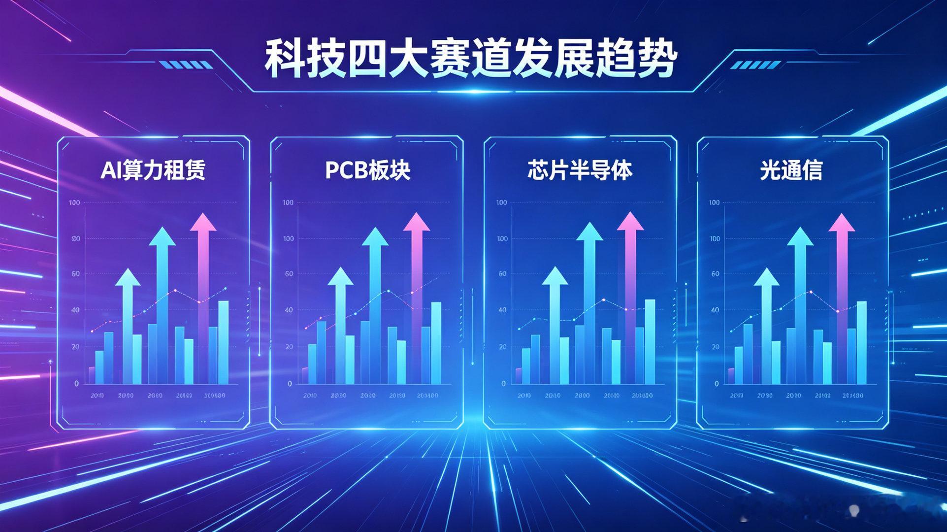 科技四大赛道分化明确，今天的板块热点提前给大家梳理好了。六氟化钨全球断供引发的科