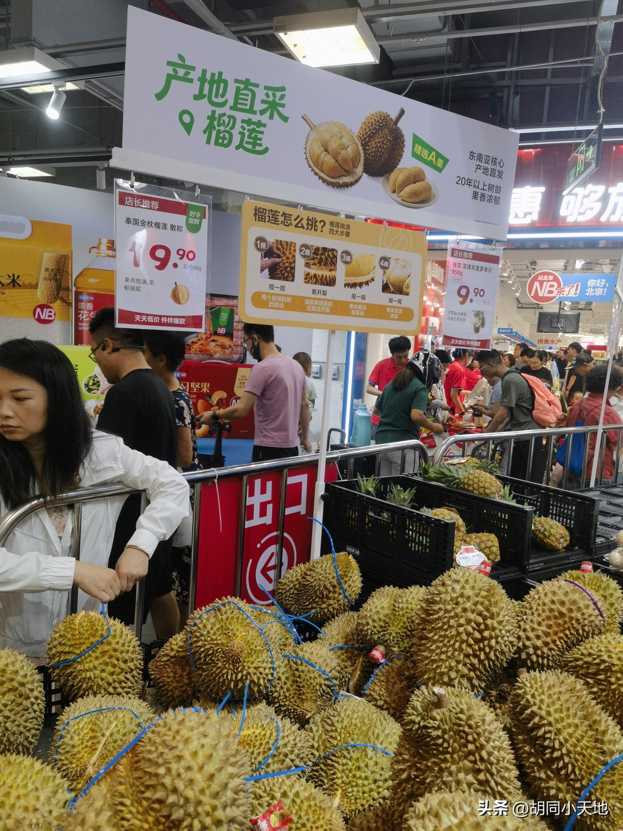 回龙观盒马NB超盒算店盛大开业！
现场人山人海人挤人，蔬菜水果水产等生鲜、百货、