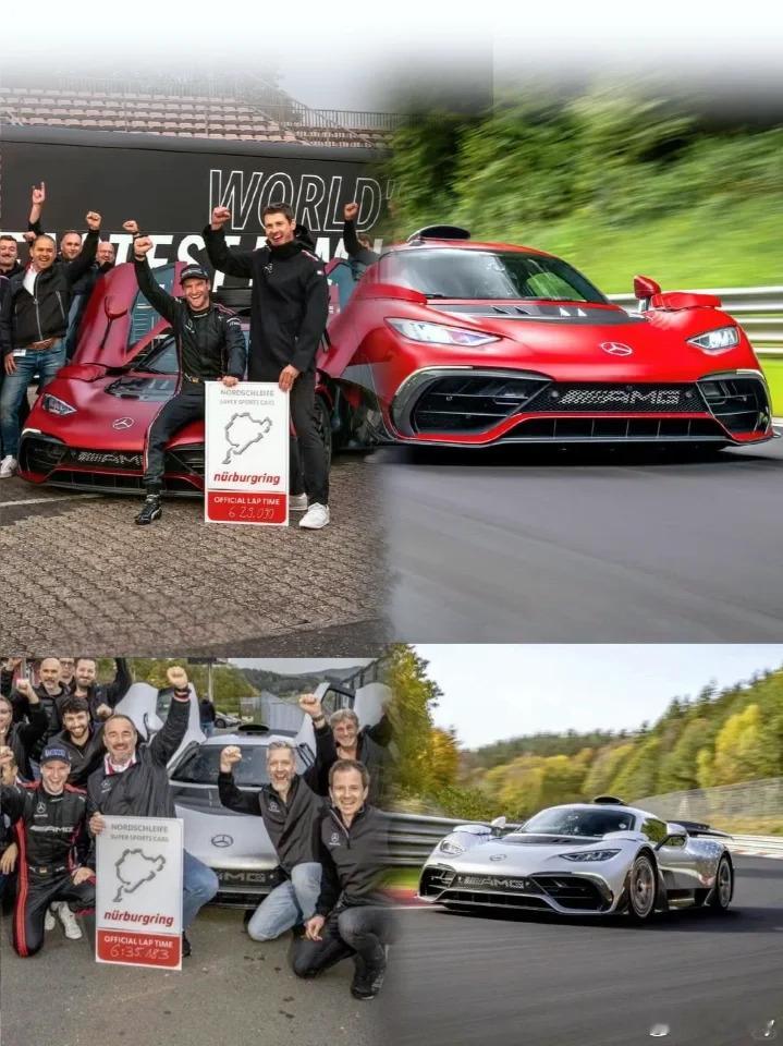 时隔2年纽北之王《AMG ONE》又快了6秒！6分29秒090！AMG ONE又