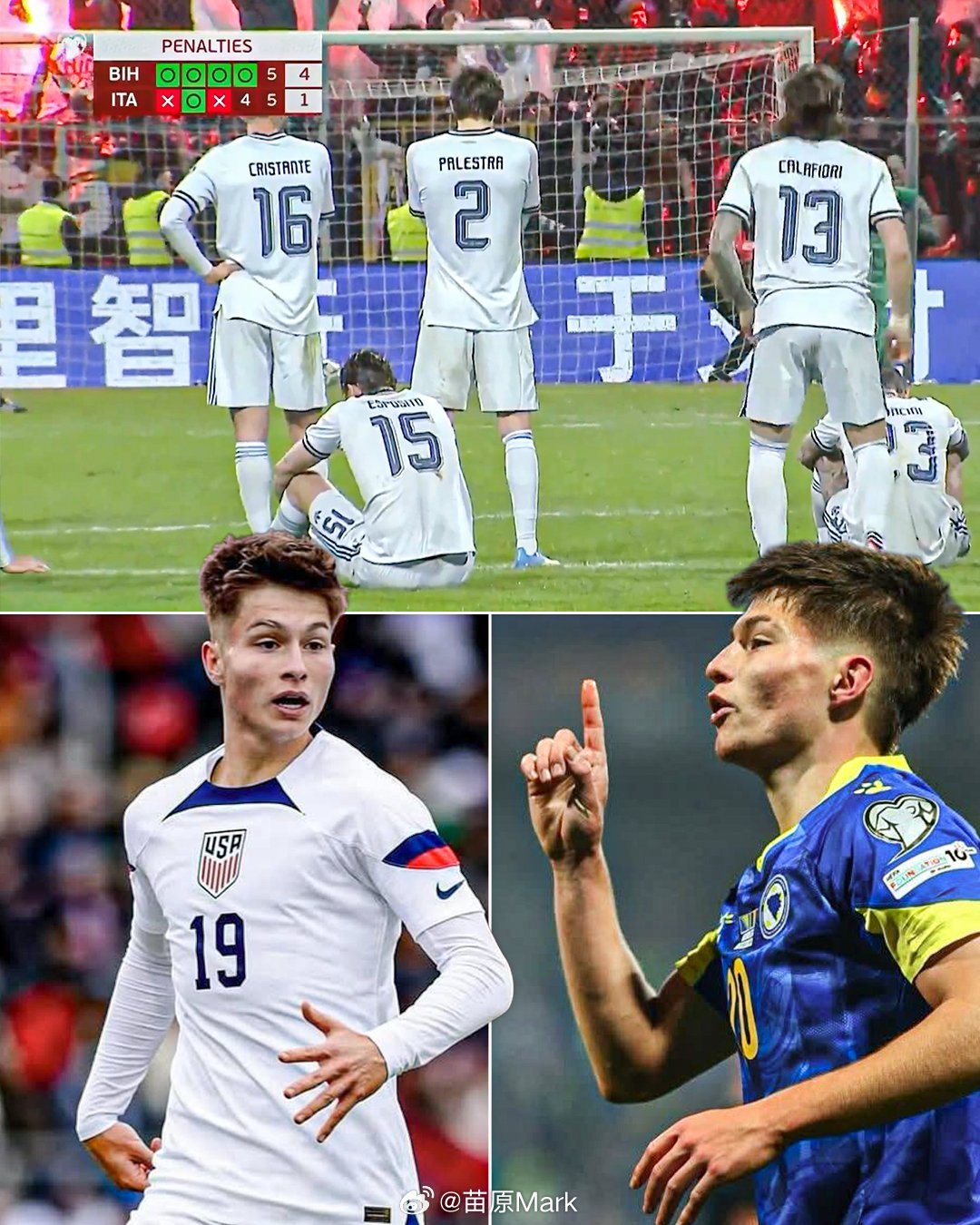 一觉醒来粗大事了！最后进球的21岁小伙儿是前美国国青队员，难民之后，去年选择为祖