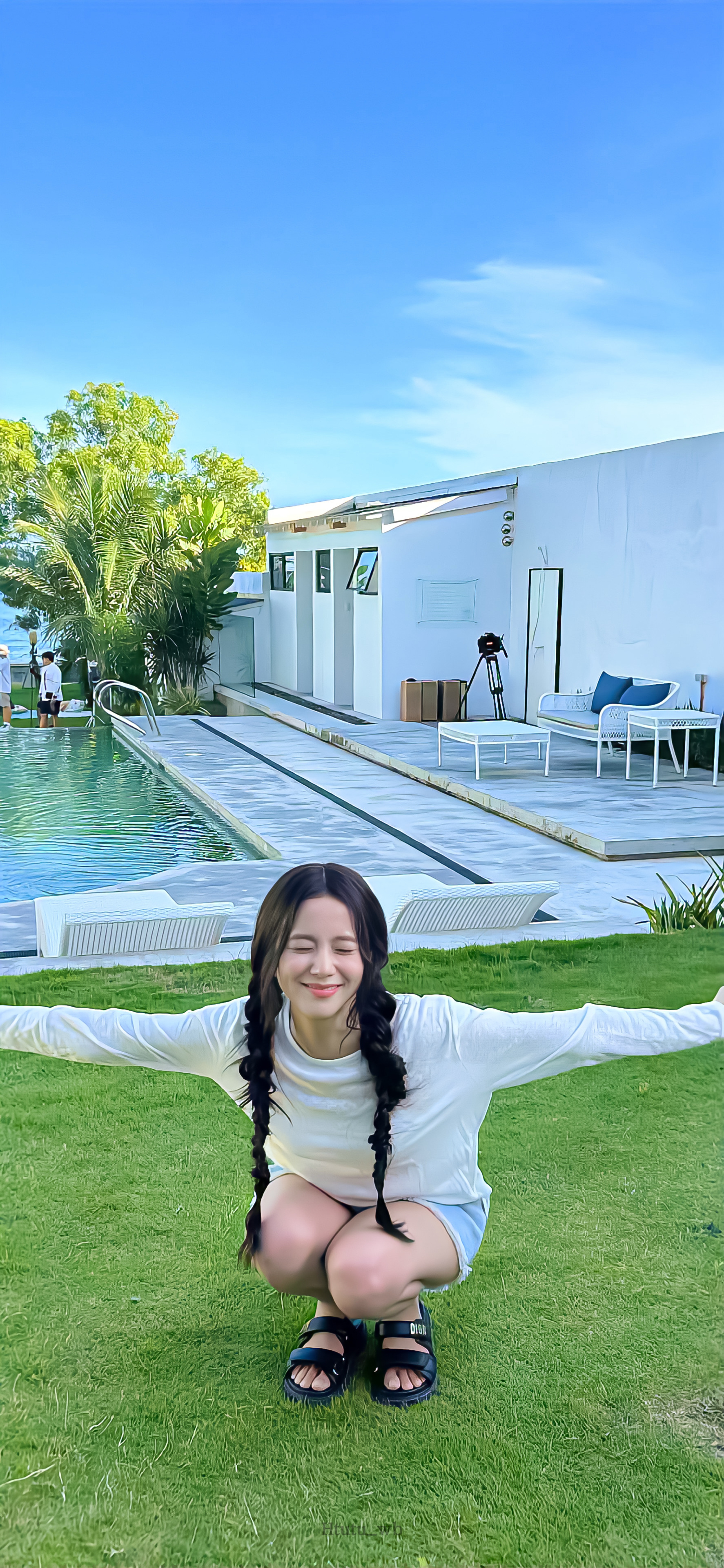 Jisoo金智秀壁纸更新啦～🏝️🍹🥥 