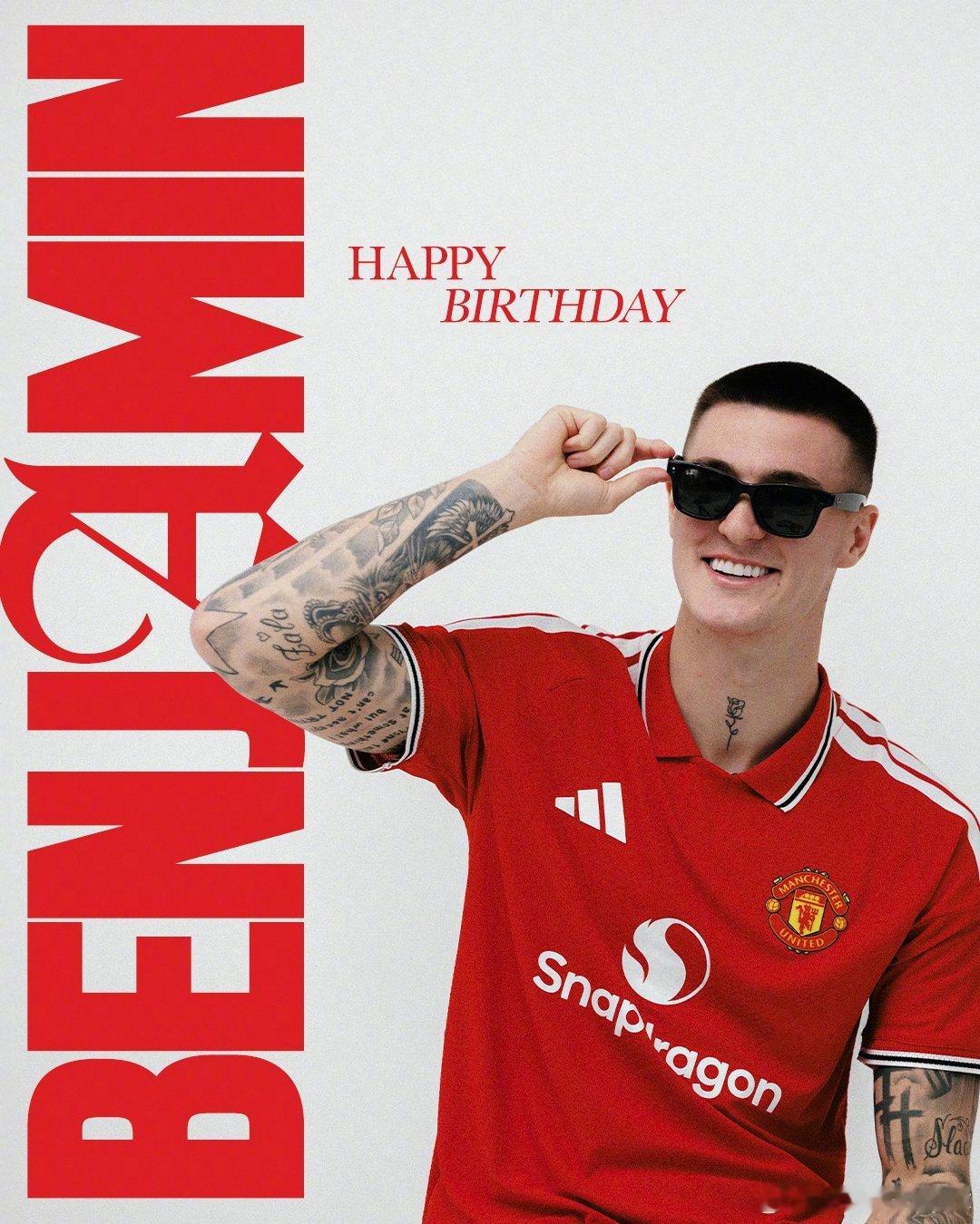 祝塞斯科23岁生日快乐！🎂ManUtdspot 英超联赛 曼联