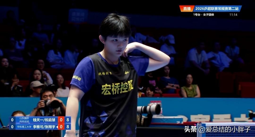 前国手侯英超老师总结到位
2026乒超联赛不是没用的比赛
总结出来7位特别优秀的